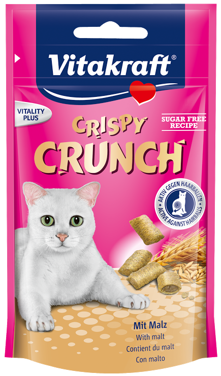 Vitakraft Crispy Crunch With Malt Cat Treat 60g