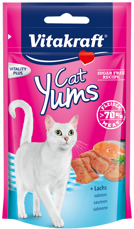Vitakraft Cat Yums Salmon Cat Treat 40g