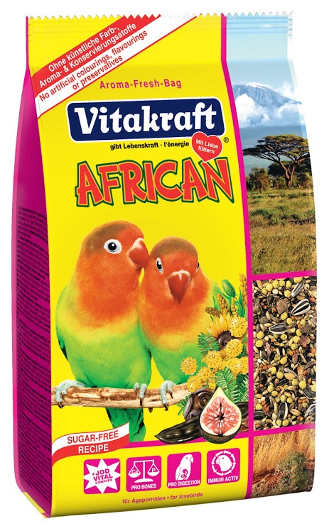 Vitakraft Menu African Lovebird Bird Food 750g