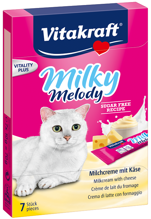 Vitakraft Milky Melody With Cheese Cat Treat 70g