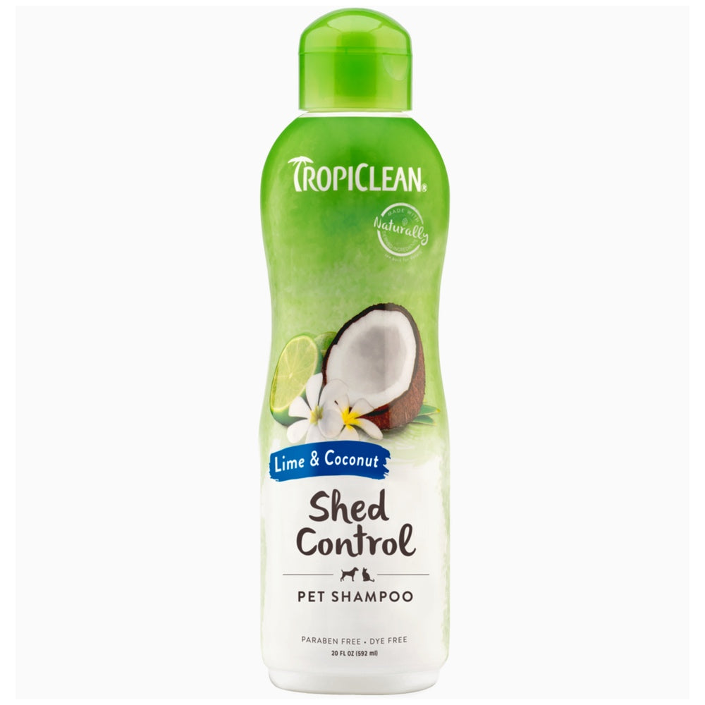 15% OFF: Tropiclean Lime & Coconut Shed Control Pet Shampoo 12oz
