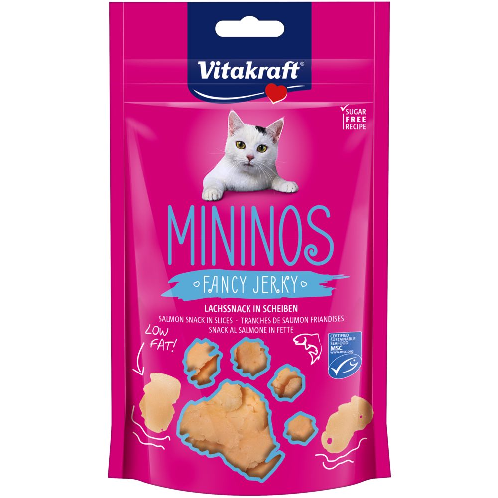Vitakraft Mininos Fancy Jerky Cat Treats 40g